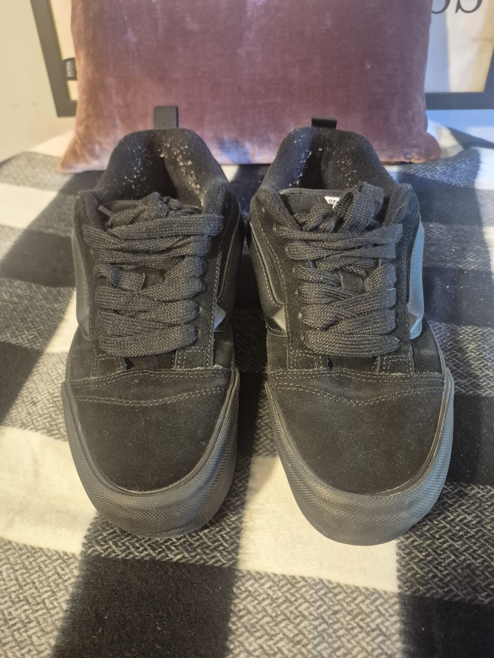 Vans Knu Triple Black Stack 8.5 M / 10 W - Picture 5 of 6
